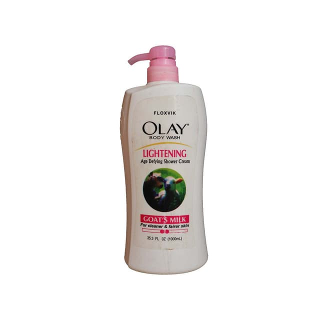 OLAY BODY WASH LIGTHENING GOAT'S MILK AGE SHOWER CREAM 1000ML