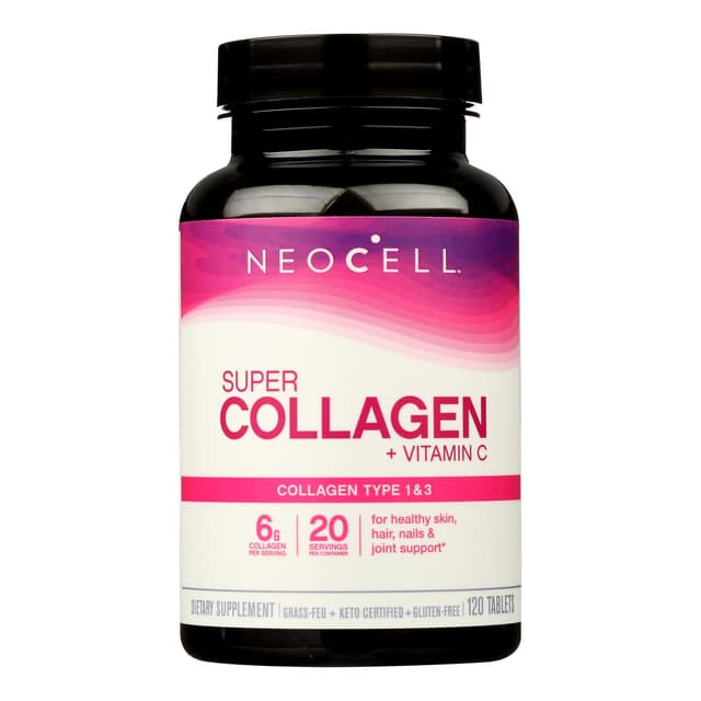 NEOCELL SUPER COLLAGEN + VITAMIN C X 120 CAPS