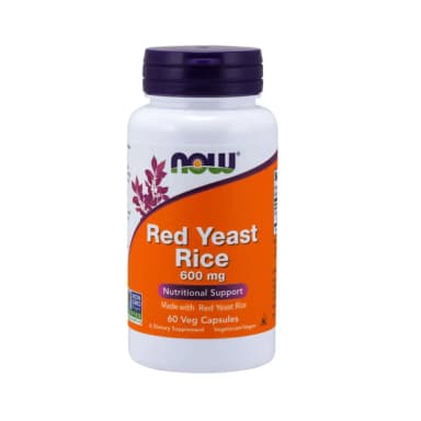 NOW FOODS RED YEAST RICE 600MG BY 60