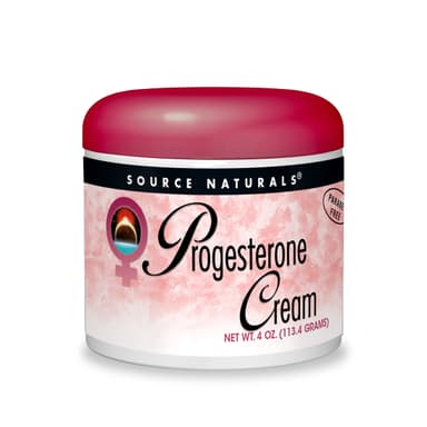 SOURCE NATURALS PROGESTERONE CREAM 4 OZ(113.4G)