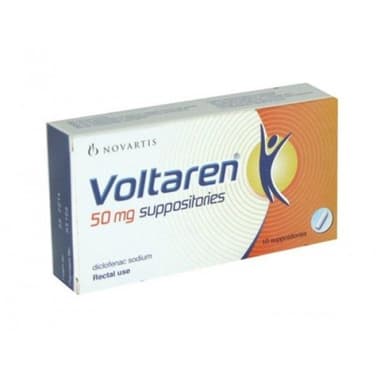 VOLTAREN SUPPOSITORY 100MG