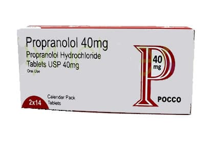 PROPANOLOL 40MG TAB POCCO X28
