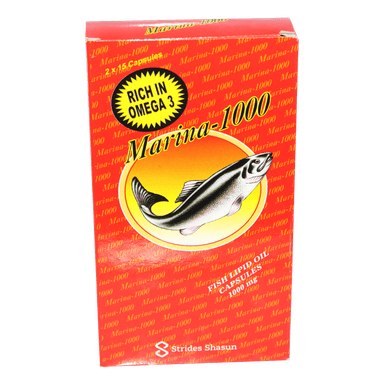 MARINA COD LIVER OIL 1000MG X 30 TABS