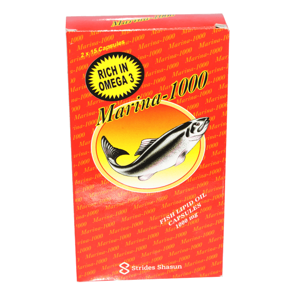 MARINA COD LIVER OIL 1000MG X 30 TABS