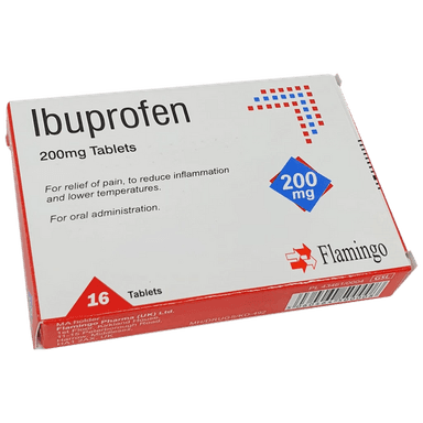 IBUPROFEN TAB 200MG FLAMINGO UK