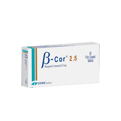 B-COR BISOPROLOL 2.5MG BY 30