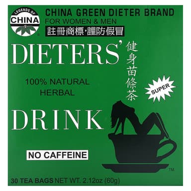 CHINA GREEN DIETERS TEA X 30 BAGS
