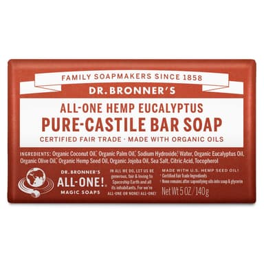 DR. BRONNER'S EUCALYPTUS BAR SOAP 140G