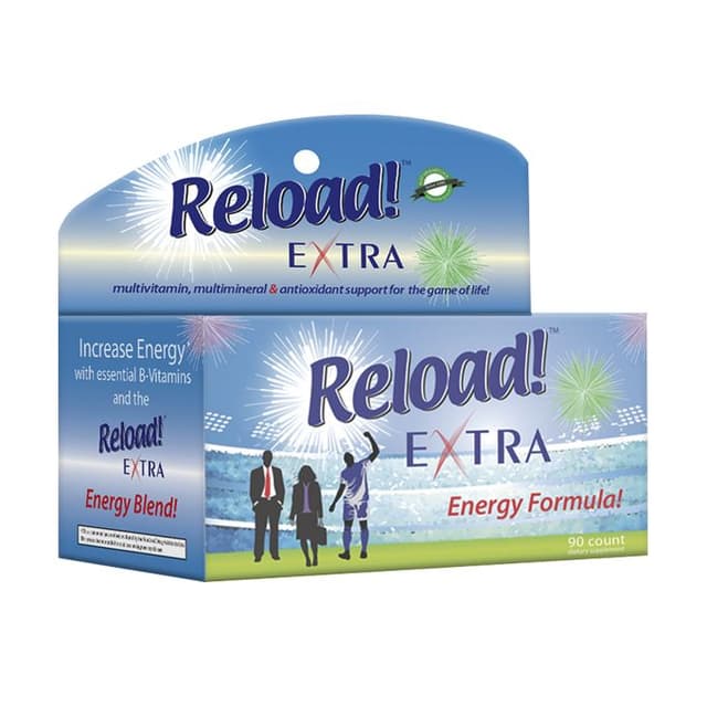 Reload extra energy formula 90 capsules