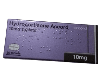 Hillcross Hydrocortisone Accord 10mg 30 tablets pack