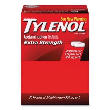 TYLENOL EXTRA STRENGTH X 50 CAPLETS