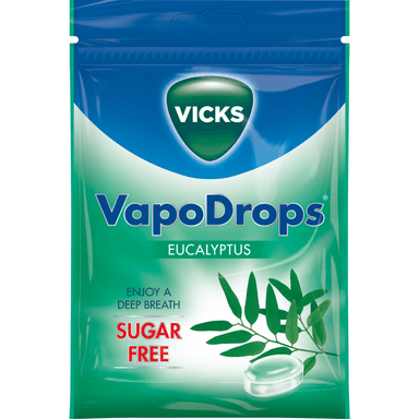VICKS VAPODROPS EUCALYPTUS 72G