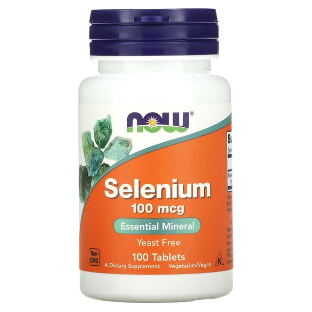 NOW FOODS SELENIUM 100MCG X 100 TABS