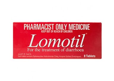LOMOTIL TABLETS 2.5MG - BY 28