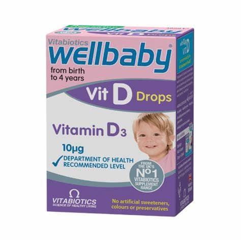 WELLBABY VIT. D DROPS