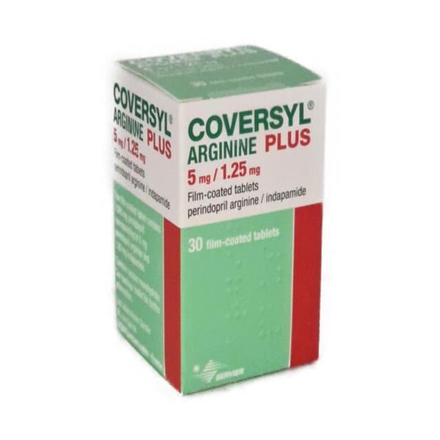 COVERSYL PLUS 5MG/1.25MG X 30TAB