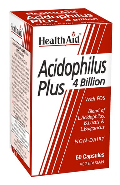 HEALTH AID ACIDOPHILUS PLUS 4B X60 CAPS(PACK)