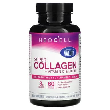NEOCELL SUPER COLLAGEN PLUS C BIOTIN 180 TABS