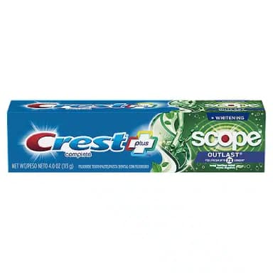 CREST COMPLETE PLUS SCOPE OUTLAST WHITENING PASTE 113G