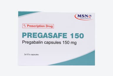 PREGASAFE 150MG X 30 CAPS