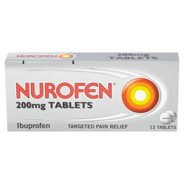 NUROFEN TABLET 200MG X 12