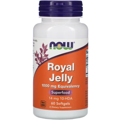 NOW FOODS ROYAL JELLY 1000MG BY 60