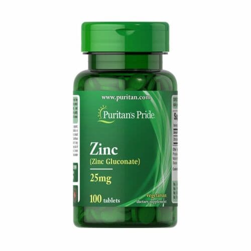 PURITANS PRIDE ZINC GLUCONATE 25MG