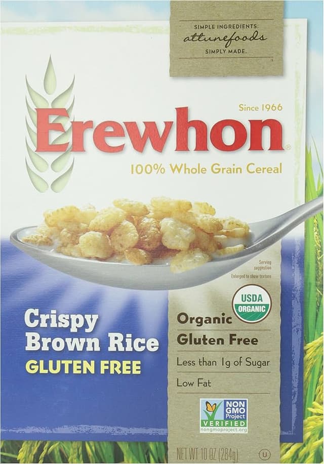 EREWHON CRISPY BROWN RICE - GF