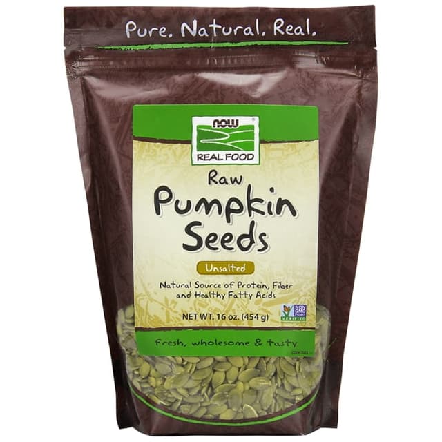 NOW REAL FOOD ORGANIC PUMPKIN SEEDS