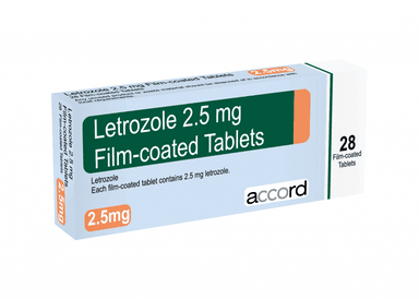 Accord Letrozole 2.5mg sachet