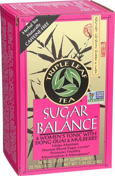 TRIPLE LEAF SUGAR BALANCE 20 TEA BAGS
