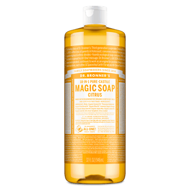 DR. BRONNER'S CASTLE HEMP CITRUS SOAP 946ML