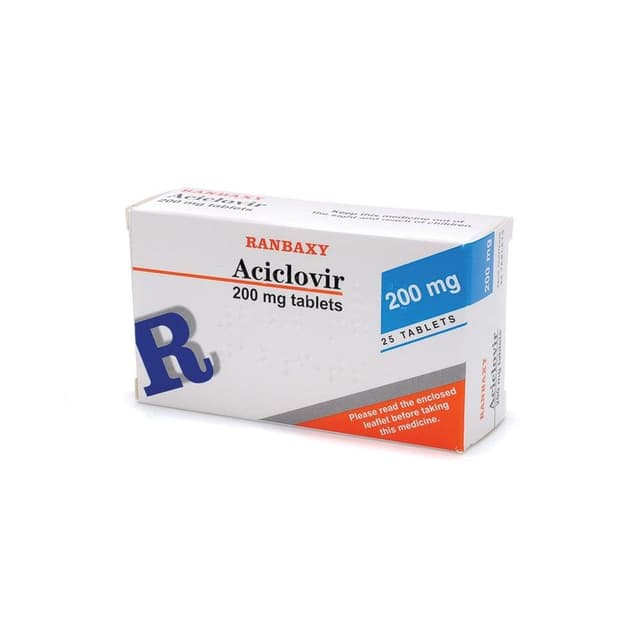 ACICLOVIR TABLETS 200MG-RANBAXY