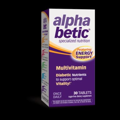 ALPHABETIC MULTIVITAMIN FOR DIABETIC HEALTH X 30 TABS