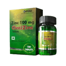 OMIZINC 100MG
