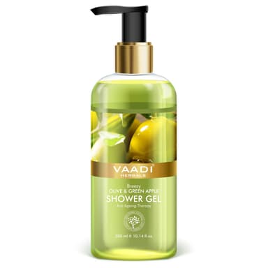 BREEZY OLIVE & GREEN APPLE SHOWER GEL 300ML