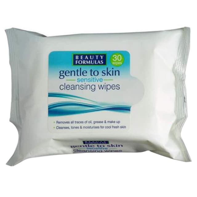 BEAUTY FORMULAS FACIAL WIPES X30(SENSITIVE)