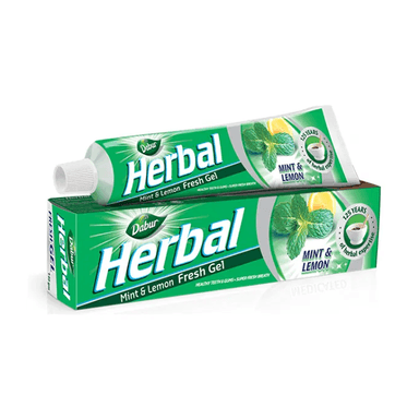 DABUR HERBAL MINT&LEMON 140G