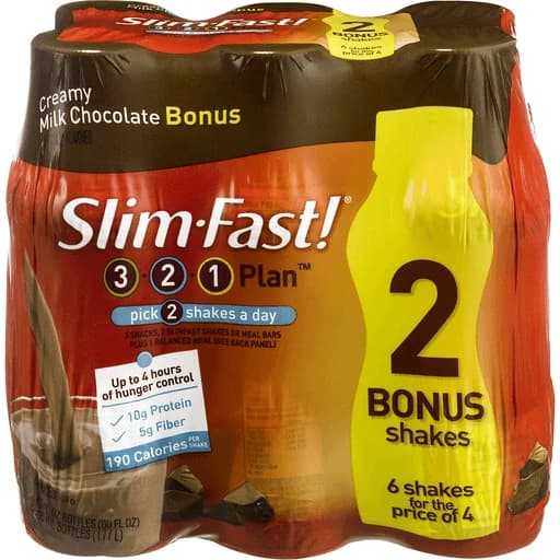 SLIMFAST 3-2-1 PLAN - CREAMY CHOCOLATE