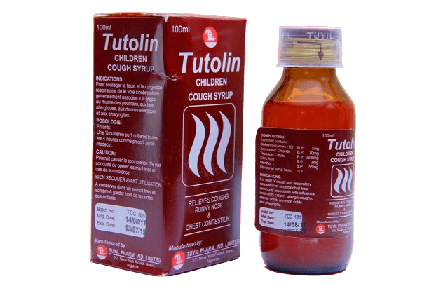 TUTOLIN CHILDREN COUGH SYRUP