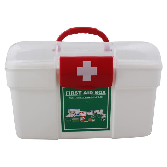 THE FABS PLASTIC FIRST AID BOX(EMPTY) MEDIUM