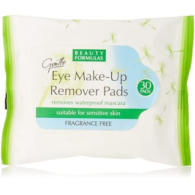 BEAUTY FORMULAS EYE MAKE-UP REMOVAL PADS X 30