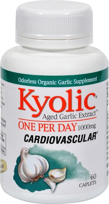 KYOLIC AGED GARLIC EXTRA ONE PER DAY CARDIOVASCULAR 1000MG X 60 CAPS