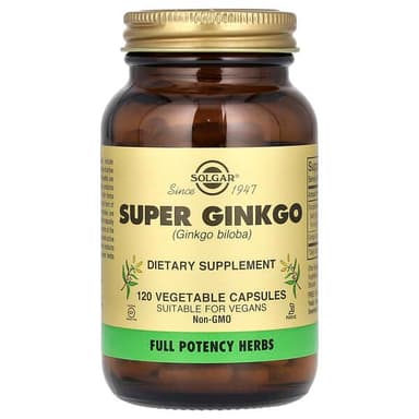 SOLGAR SUPER GINKGO BILOBA X 120 VEG CAPS