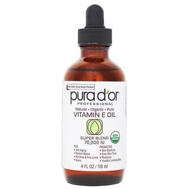 PURA D'OR VITAMIN E OIL 70,000IU 118ML