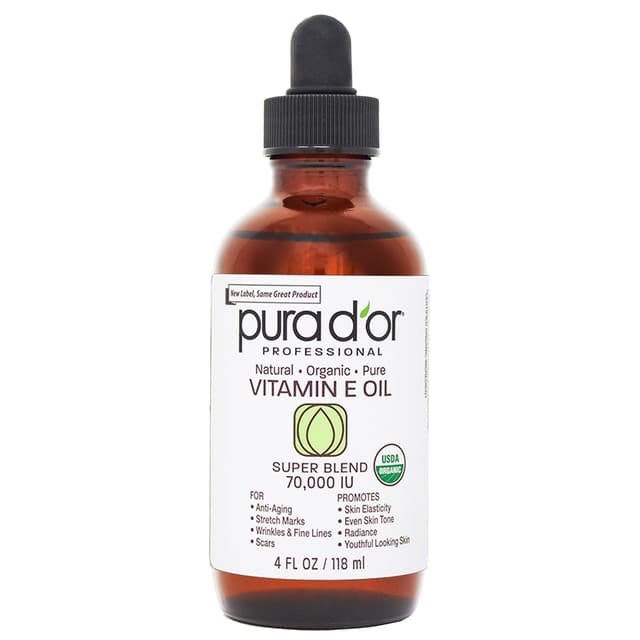 PURA D'OR VITAMIN E OIL 70,000IU 118ML