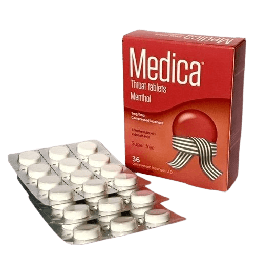 MEDICA LOZENGES(BLISTER,EACH) MENTHOL