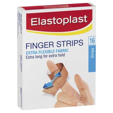 ELASTOPLAST FINGER STRIPS X16