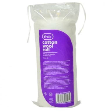 PRETTY COTTON WOOL ROLL -100G