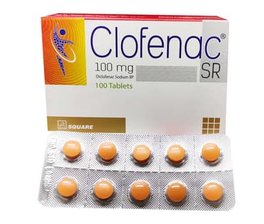 CLOFENAC SR 100MG X 10 TABS
